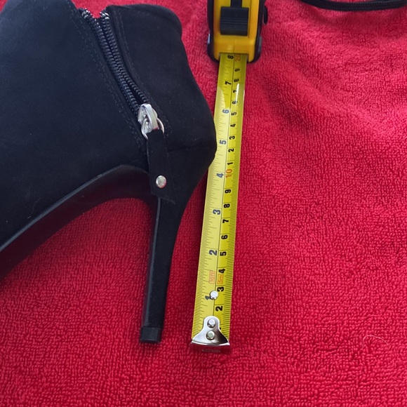 Charming Charlie black peep toe booties - Picture 8 of 10